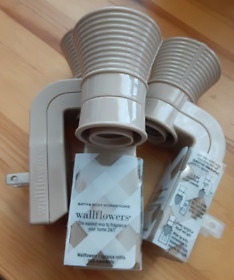 Qty 3 Bath And Body Works Home Wallflower Beige Plug In Diffuser New