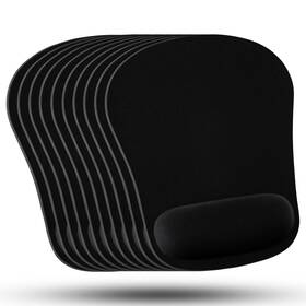 Qscwrblk10p Quality Selection Mouse Pad With Wrist Rest Comfortable Ergonomic Support Memory Foam Mou