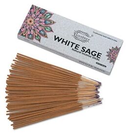 Raajsee Incense Sticks White Sage 100 Gm Pack-christmas -100% Pure
