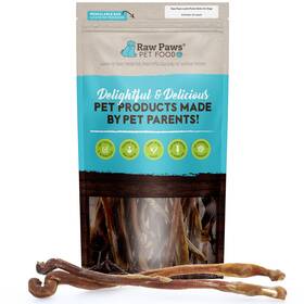 Raw Paws 850030286451 Lamb Pizzle Sticks - 9-13-inch 15-count Usa Packed Natural