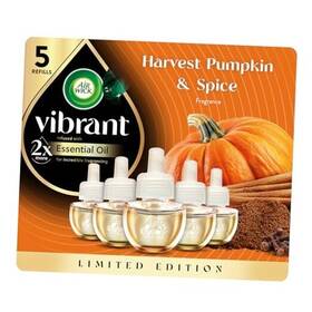 6233800896 Reckitt Scented Oils 5 Harvest 0.67 Fl Oz Pack Of Pumpkin And Spice