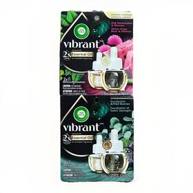 3274476 Reckitt Benckiser Air Wick Vibrant Scented Oil Refills Pink Watermelon And Mimosa Eucalyptus Berries