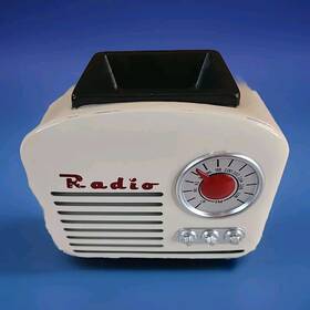 Red Shed 749394311193 Retro Vintage Radio Metal Wax Warmer Scentsy Inspired F22