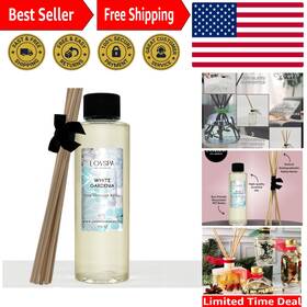 Reed Diffuser Oil Refill 688039943521 Transform Your Home With White Gardenia - 120-day Aroma