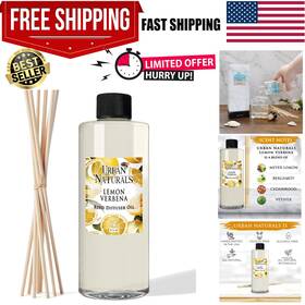 Reed Diffuser Oil Refill 810094112325 Enjoy 90 Days Of Freshness - Lemon Verbena Sticks