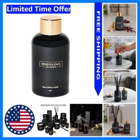 Reed Diffuser Oil Refill 850044345502 4 Oz Rose And Sandalwood For Relaxation Ambience
