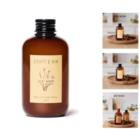 Reed Diffuser Oil Refill 850044345557 Long Lasting Oud Wood - 5.75 Oz For 120 Days Of Aroma
