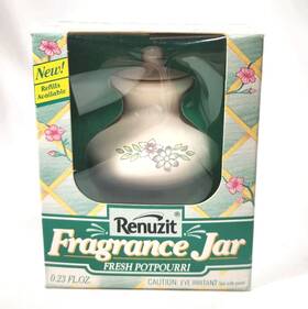 Renuzit 019800034313 Vintage 90s Home Fragrance Jar Potpourri Unopened