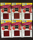 Renuzit 12 Fresh Accents Refill Raspberry 6 Packs Refills Sealed 023400008216