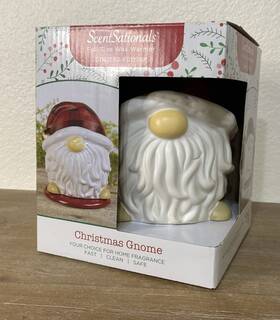 Sc-171 Rimports Inc. Scentsationals Christmas Gnome Full-size Wax Warmer Limited Edition With Bulb New