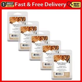 Rimports Llc 313034142111 Vanilla Caramel Spice Scented Wax Melts Better Homes And Gardens 2.5 Oz 5-pack
