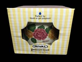 3206-nr Rival Potpourri Crock Roses Pattern 3206 Nr 1999