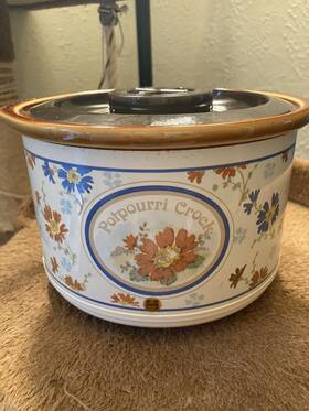 3207-806 Rival Vintage 1980s Electric Simmering Potpourri Crock Pot #3207 Tested