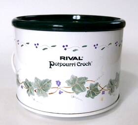3209-gr Rival 3209 Green Ivy Potpourri Crock Electric Simmering Pot Made In Usa