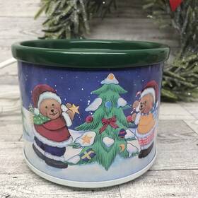 Yt-pmo1 Rival Vintage Potpourri Crock Small Electric Christmas Holiday Santa Bears