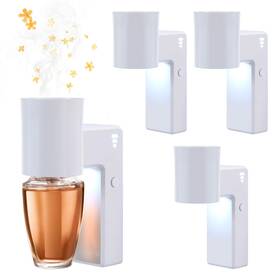 In-re001 Rossex 4 Pcs Wall Fragrance Plug In With Night Light Compatible Bath And Body W