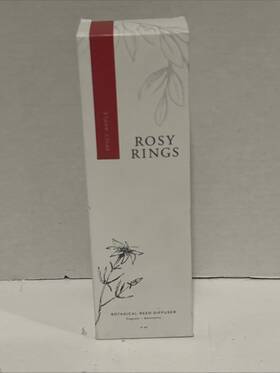 Rosy Rings 684548012628 Botanical Reed Diffuser - Spicy Apple 4 Oz New In Sealed Box