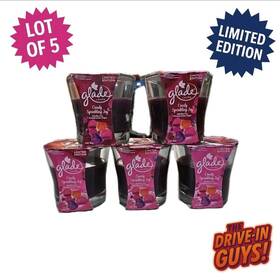 S.c. Johnson 046500773846 Glade Candy Sprinkling Joy Candles Lot Of 5 Limited Edition Holiday 3.4 Oz S.c. Johnson 046500773846 Glade Candy Sprinkling Joy Candles Lot Of 5 Limited Edition Holiday 3.4 Oz