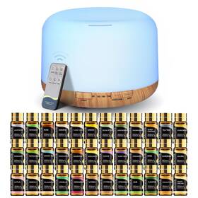 Ashima-590-001 Sacatr Essential Oil Diffusers For Home With 36 Diffuser Sets 500ml Aroma Diffu