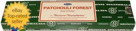 Sai Baba 445051740759 Patchouli Forest - 100 Gram Box Incense Makes A Perfect Gift
