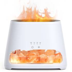 200249w Salking 2-in-1 Himalayan Salt Lamp And Ultrasonic Essential Oil Diffuser Aromatherapy