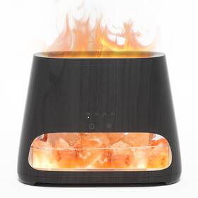 200249yzwb Salking 2-in-1 Himalayan Salt Lamp And Ultrasonic Essential Oil Diffuser Aromatherapy