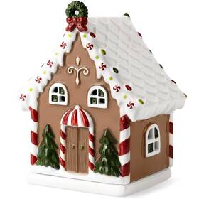 300087 Salking Christmas Wax Melt Warmer Gingerbread House Electric For Scented
