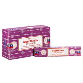 180grams Satya 904245400293 Incense Sticks Meditation 12 X 15 Grams