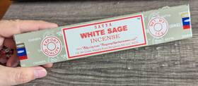 Satya 904245400415 White Sage Scented Incense Sticks 15gram 12