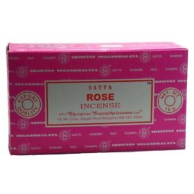 Satya Nag Champa Rose Incense Sticks 12 Count