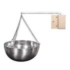 Sauna Oil Cup Stainless Steel Aromatherapy Hanging Fragrance