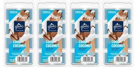 Sc Johnson Clea-040278 Glade Wax Melts Cool Coconut 4 Packs-total 32