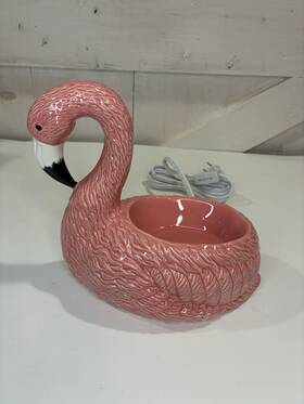 1106-80513 Scensty Scentsy Pink Flamingo Wax Warmer 120v 60hz 8w New In Box Tropical