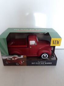 033-001-78021 Scent Sationals Vintage Red Truck Hot Plate Wax Warmer New