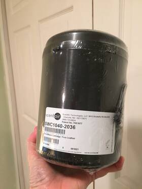 Swc1000-2036 Scentair Scentwave Cartridge Fine Leather New/sealed