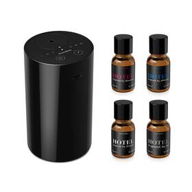 Anz4x10usbk Scentbots Waterless Essential Oil Diffuser Starter Kit With 4 X 10ml Hotel Scent Fragra