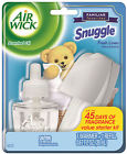 1refill Scented 1 Kit Air Fresh Linen Snuggle Warmer Wick Oil Starter