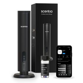 Scentia Sc0diffpro0bla Wireless Waterless Hotel Scent Diffuser Includes Premium Usa-made Oil Blend