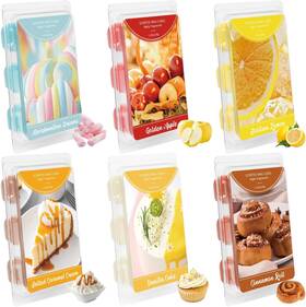 2ccp00014 Scentorini Wax Melts Fall Scented 6 Pack Cinnamon