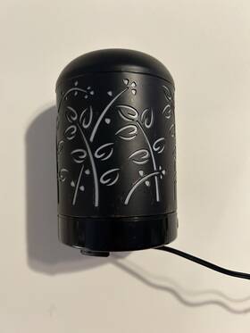 Scentsational 877991056374 Scentsationals Essential Oils Diffuser Country Design Changeable Rotating Lights