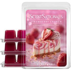 032-021-50011 Scentsationals Vanilla Strawberry Cheesecake Wax Melts - American Made Home Fragrance