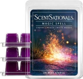 Scentsationals 313027147154 Wax Melts Cubes Strong Scent - Magic Spell Long Lasting Sc