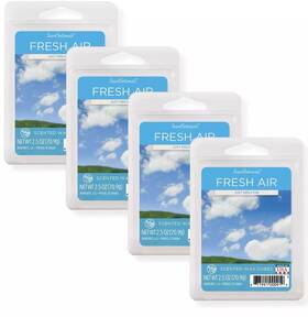 Scentsationals 320603500914 Scented Wax Fragrance Melts - Fresh Air 4 Cubes Packs For Scentsy Warmers
