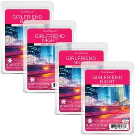 Scentsationals 320603572379 Wax Melts Cubes Strong Scent - Girlfriend Night Long Lasting Scented W