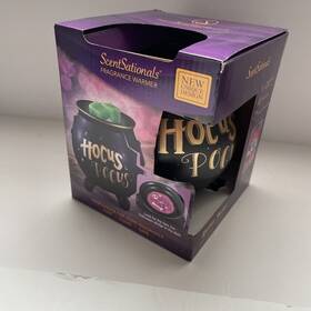 33556 Scentsationals Hocus Pocus Scent Sationals Wax Warmer Halloween Themed Black New