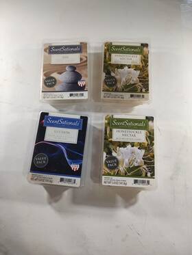 6543 Scentsationals Scented Wax Melts 1 Illusion And 3 Zen Relaxing Scents Qty 4