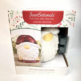 Scentsationals 843283132132 Christmas Gnome Full Size Wax Warmer Limited Edition Brand New