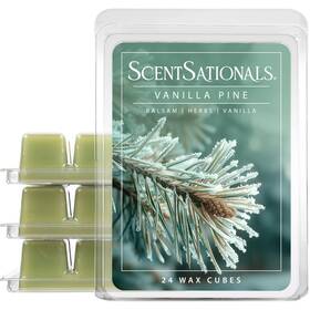 Scentsationals 843283136321 Christmas Wax Melts Cubes Strong Scent - Holiday Core Collection Vanilla