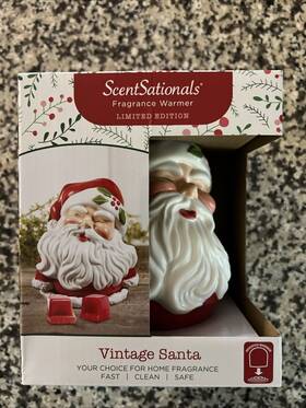 Scentsationals 843283151133 Scentsational Vintage Santa Fragrance Warmer Limited Edition Christmas New
