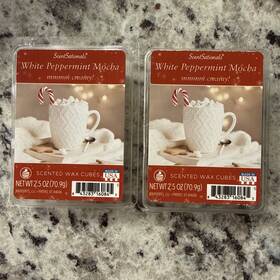 Scentsationals 843283160845 Scented Wax White Peppermint Mocha Lot If 2